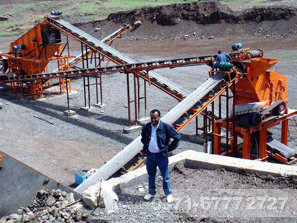 石灰?guī)r加工破碎生產線 石灰?guī)r加工破碎生產線