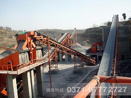 青石破碎生產線，全流程