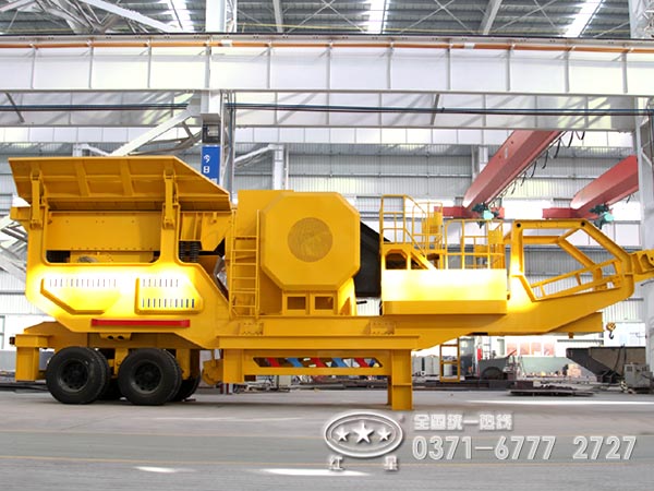 建筑垃圾再利用常選移動(dòng)破碎站