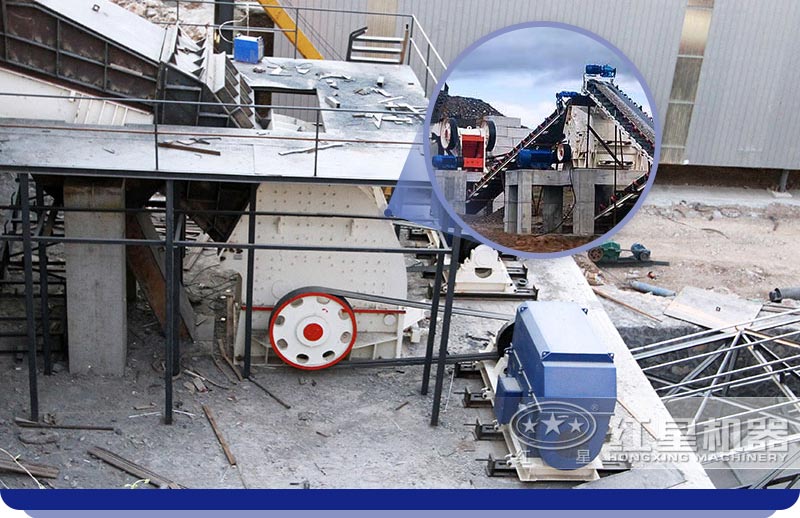 重錘破碎機(jī)應(yīng)用現(xiàn)場