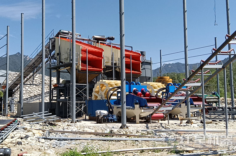 洗砂機工作現(xiàn)場圖片 洗砂機工作現(xiàn)場圖片