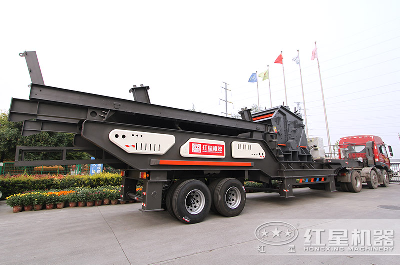 移動式建筑垃圾破碎機準備發(fā)往安徽