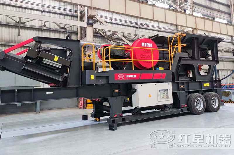 輪胎式移動(dòng)破碎站圖片 輪胎式移動(dòng)破碎站圖片