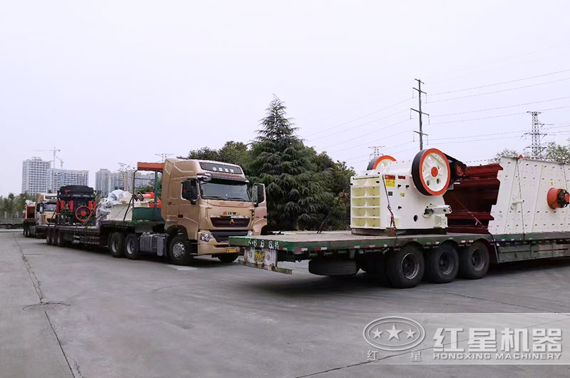 砂石生產(chǎn)線全套設備發(fā)貨