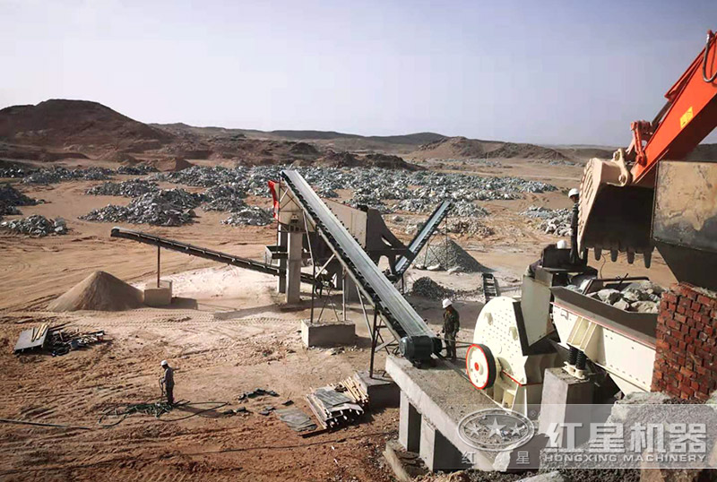 石灰石破碎生產(chǎn)線(錘破單機(jī)作業(yè)) 石灰石破碎生產(chǎn)線(錘破單機(jī)作業(yè))