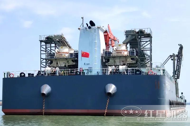 水上砂石生產(chǎn)工藝流程圖及視頻_船運機制砂需要什么手續(xù)？