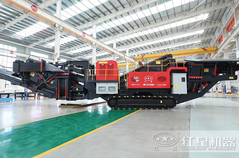 履帶移動(dòng)式建筑垃圾破碎站圖片 履帶移動(dòng)式建筑垃圾破碎站圖片