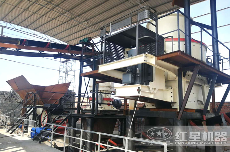 尾礦破碎現(xiàn)場(chǎng)實(shí)拍圖