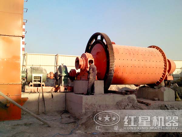 水煤漿球磨機工作現(xiàn)場