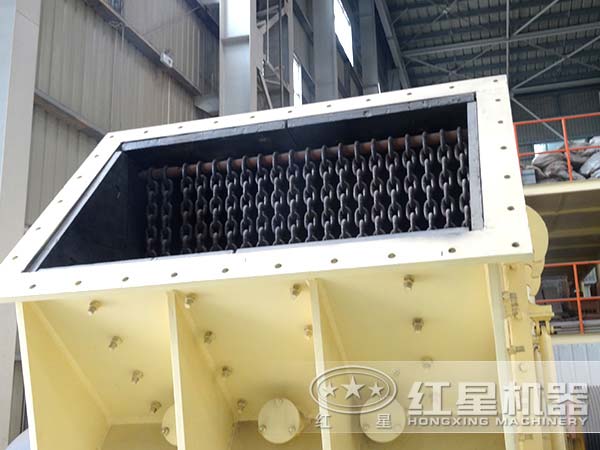 石灰石單段破碎機局部細(xì)節(jié)