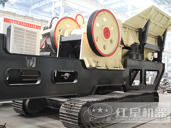 鄂破移動碎石機(jī)