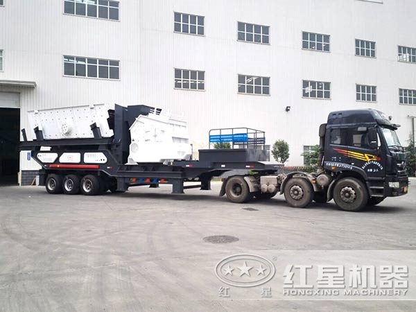 時產400噸流動汽車載式碾石機多少錢一臺？