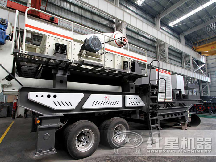 小型車載移動石料破碎機(jī)_小投資，大收益