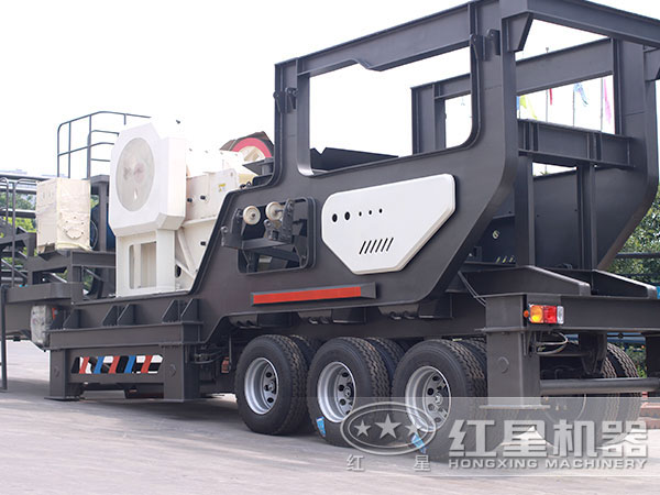 自行式石子破碎機(jī)，車載移動就是方便