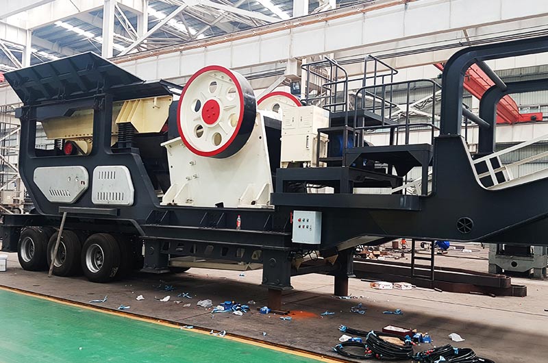 車載流動破碎石仔機(jī)，一體式作業(yè)，碎石更輕松