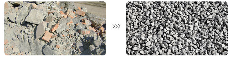 混凝土粉碎后能做什么？與您選用的混凝土破碎機(jī)有很大關(guān)系