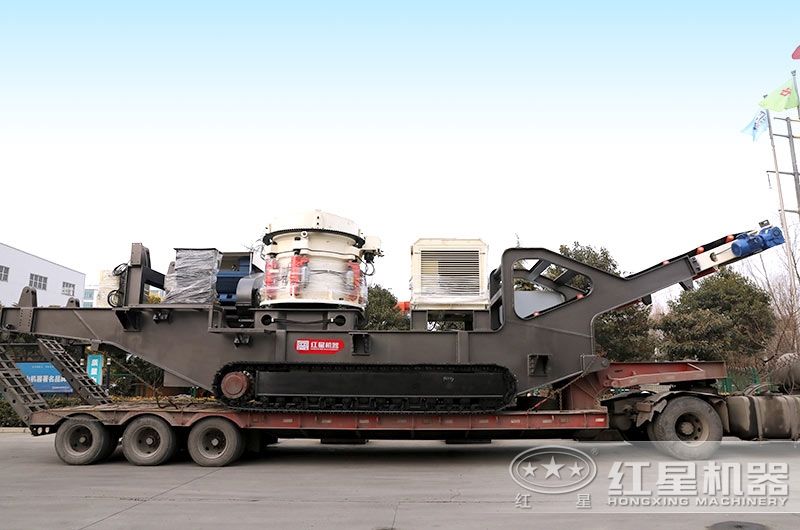 移動(dòng)磚渣粉碎機(jī)設(shè)備組成