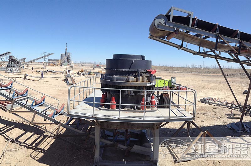 石灰石破碎生產線客戶現(xiàn)場三