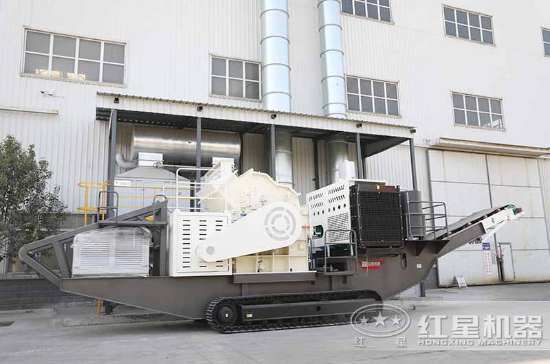 履帶移動細(xì)碎機