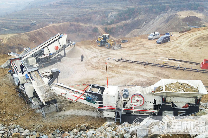 移動磕石一體機器價格是多少，哪里有賣？