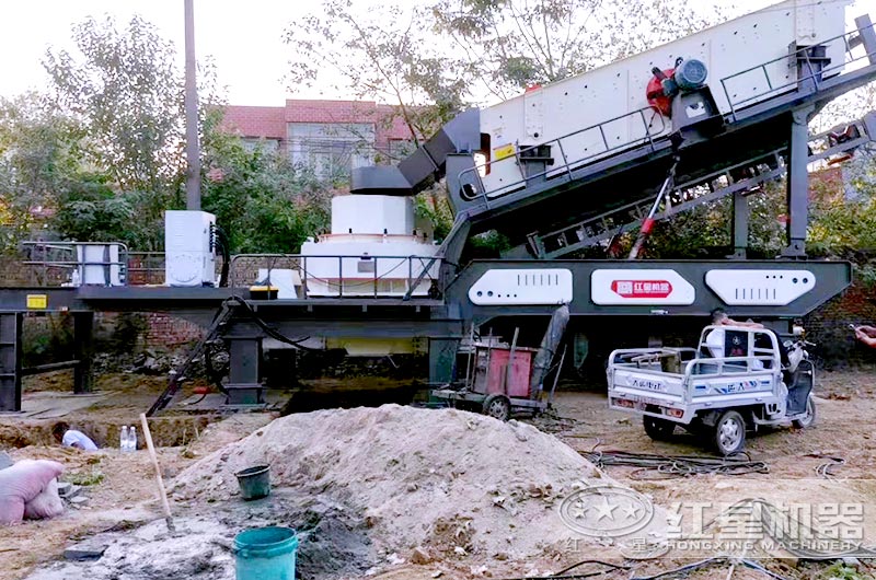 移動制砂機生產(chǎn)現(xiàn)場制作高質(zhì)量混凝土試料