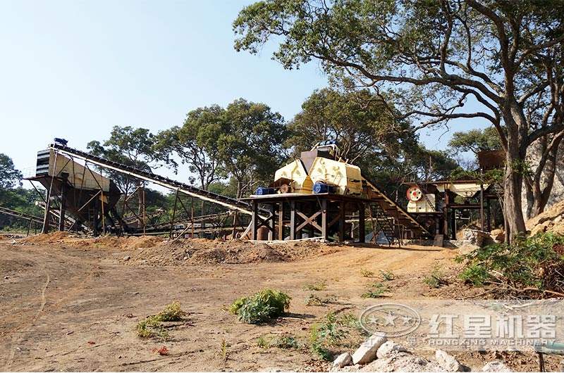 大型砂石骨料生產(chǎn)線需要哪些設(shè)備？有沒有設(shè)計(jì)圖