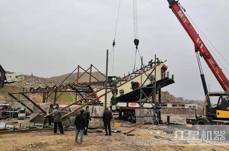 時(shí)產(chǎn)150T左右的河卵石移動(dòng)式制砂機(jī)單價(jià)是多少？能不能分期付款？