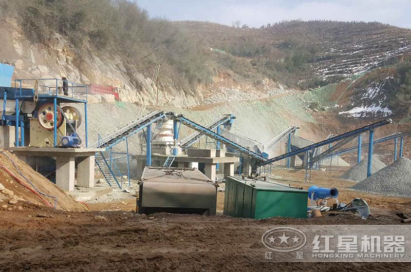 鹽城碎石項(xiàng)目加工現(xiàn)場