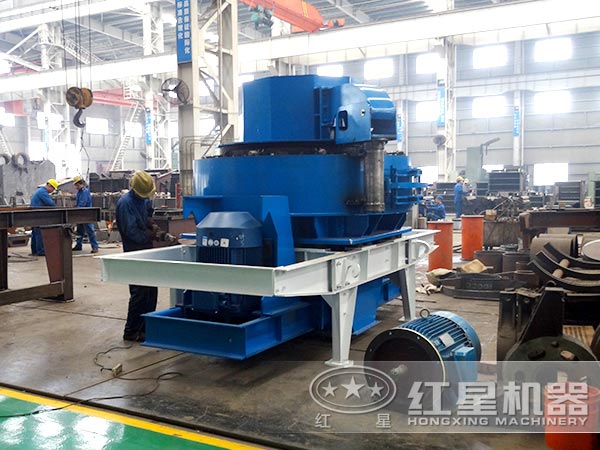 河卵石制沙機(jī)生產(chǎn)車(chē)間